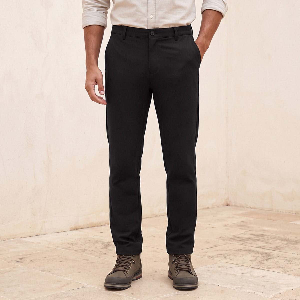 Splash Smart Regular Fit Trousers-men-clothing-bottoms-trousersandchinos-trousers-image-4