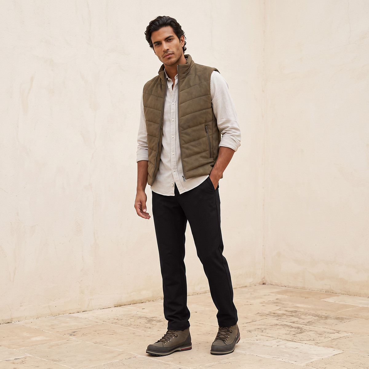 Splash Smart Regular Fit Trousers-men-clothing-bottoms-trousersandchinos-trousers-image-2