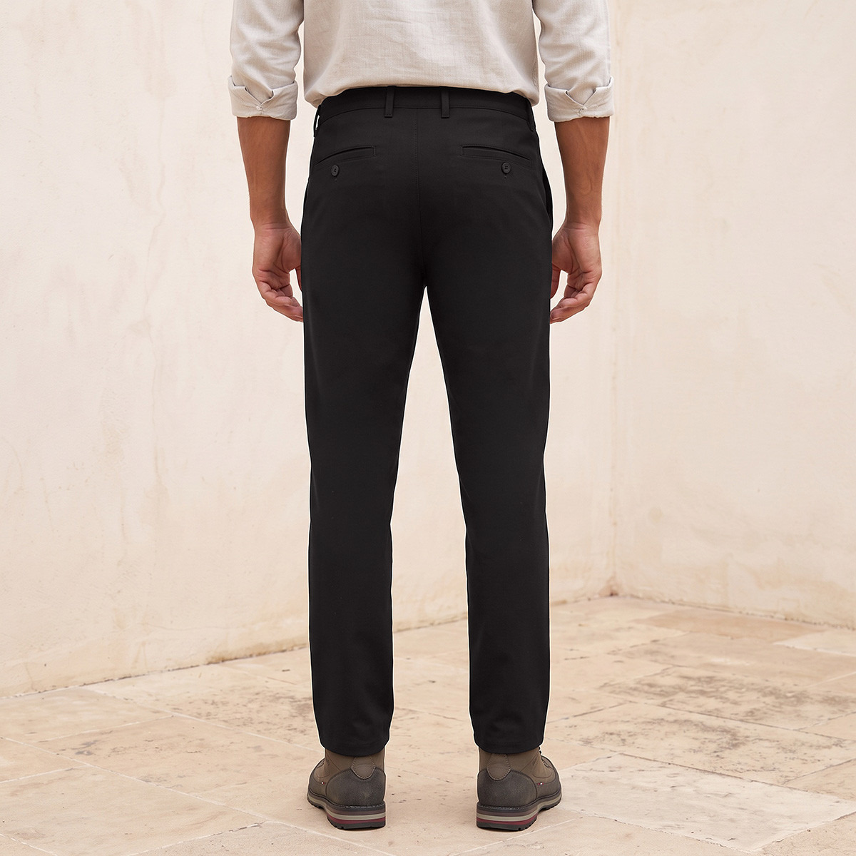 Splash Smart Regular Fit Trousers-men-clothing-bottoms-trousersandchinos-trousers-image-3