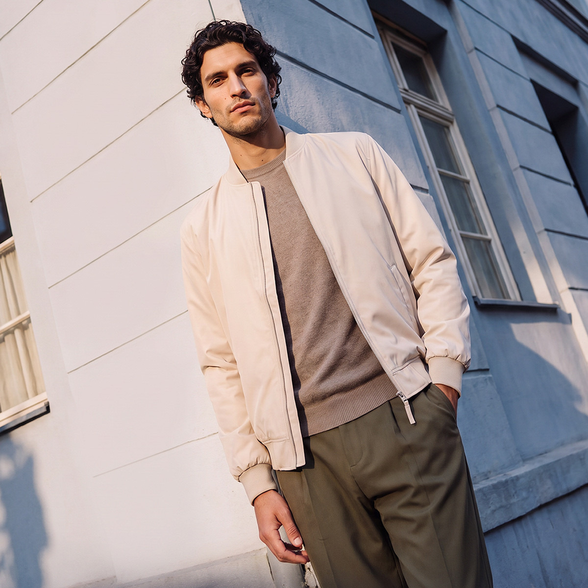 جاكيت منفوخ بجيوب جانبية من سمارت من سبلاش-men-clothing-jacketsandblazers-jackets-image-5