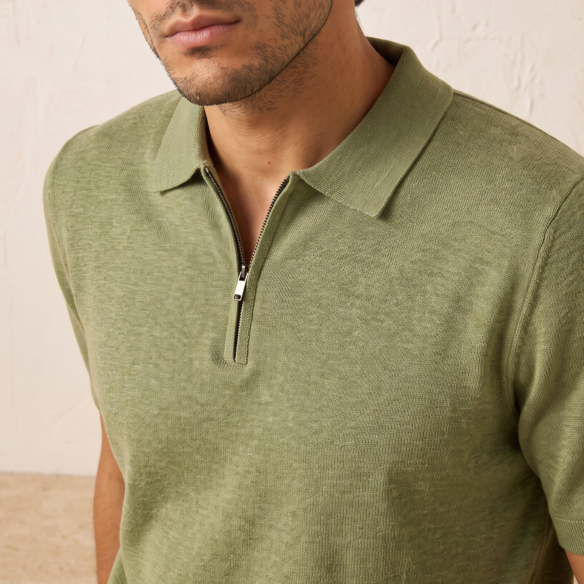 تيشيرت بولو بسحاب إغلاق من سبلاش سمارت-men-clothing-tshirtsandpolos-polos-image-5