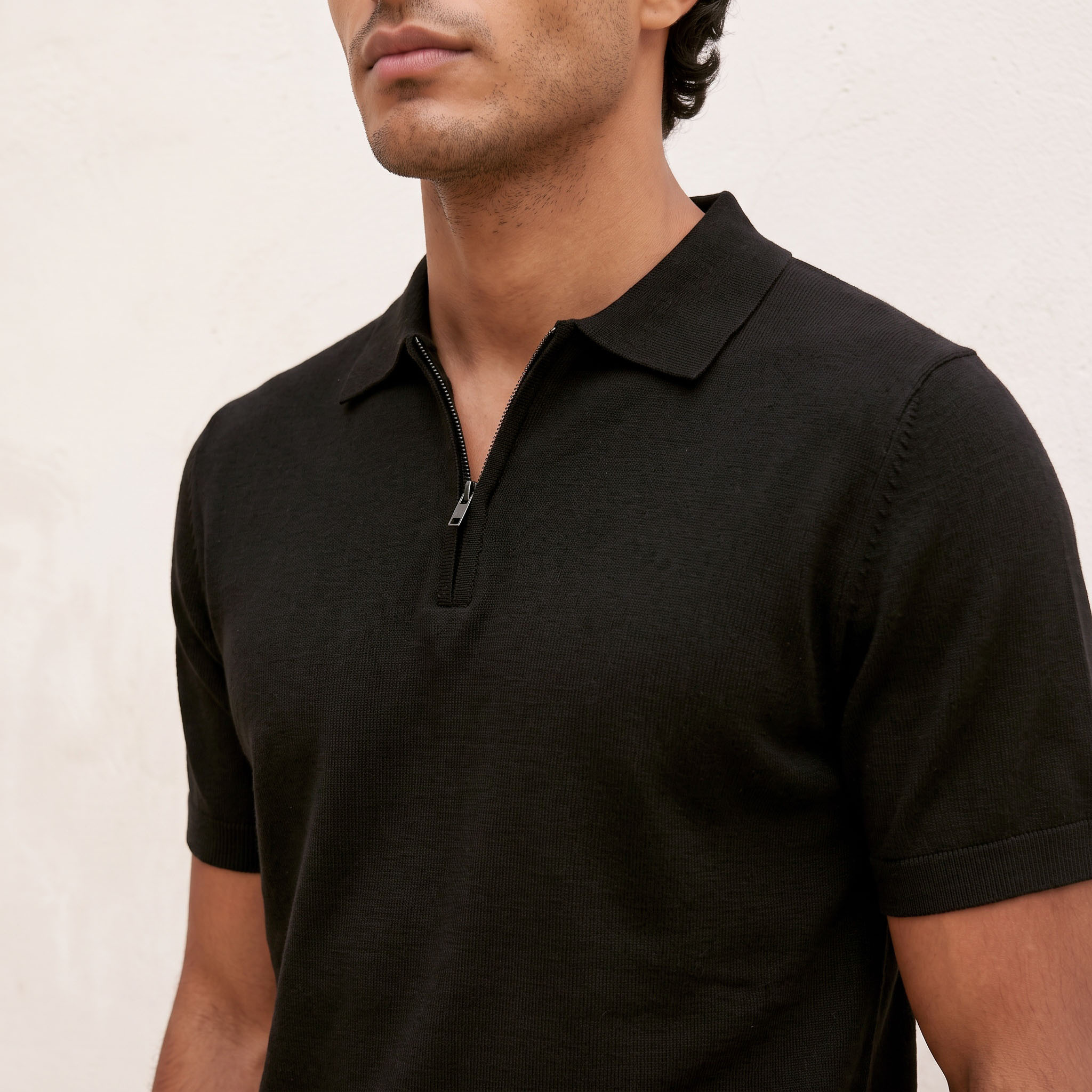 تيشيرت بولو بسحاب إغلاق من سبلاش سمارت-men-clothing-tshirtsandpolos-polos-image-6