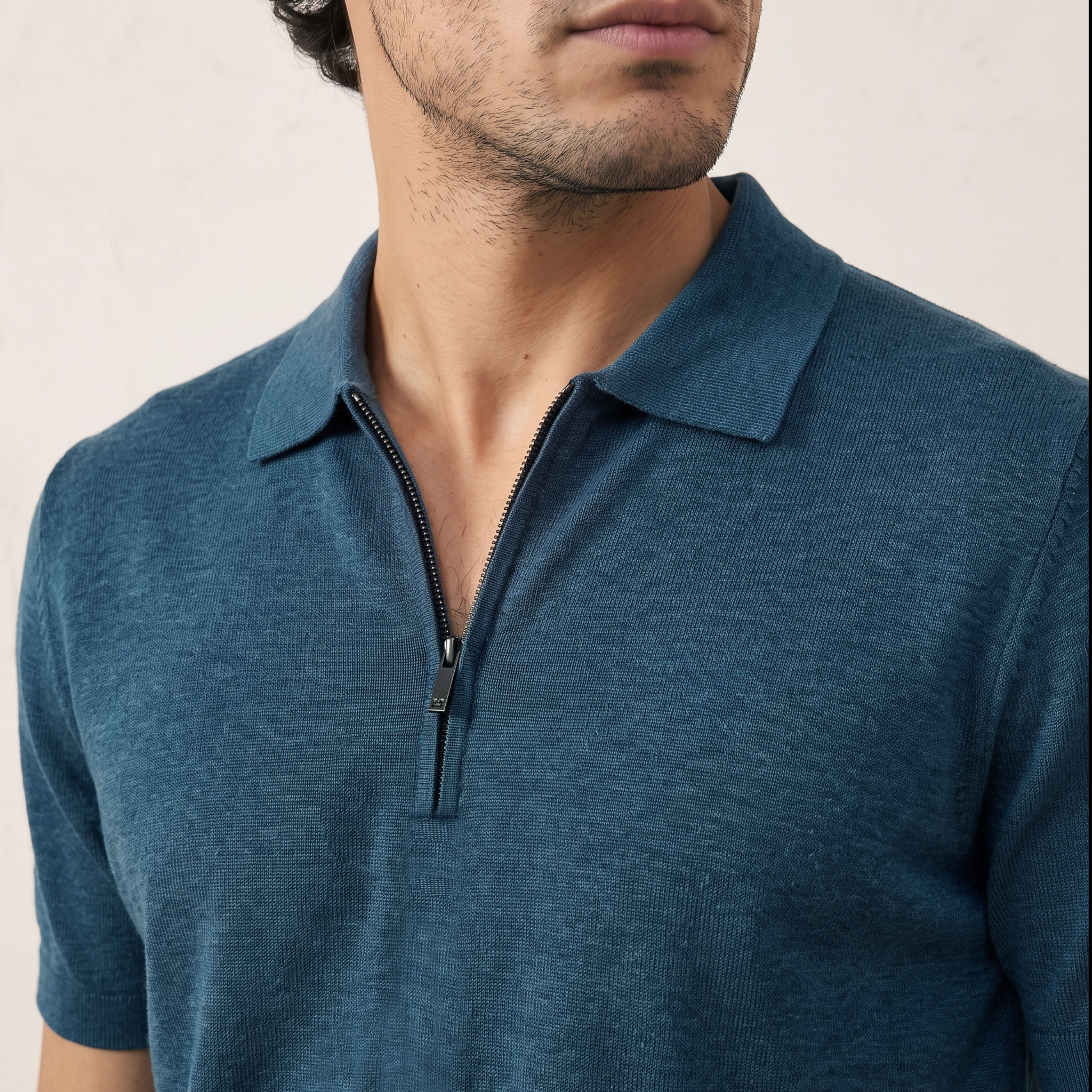 تيشيرت بولو بسحاب إغلاق من سبلاش سمارت-men-clothing-tshirtsandpolos-polos-image-5