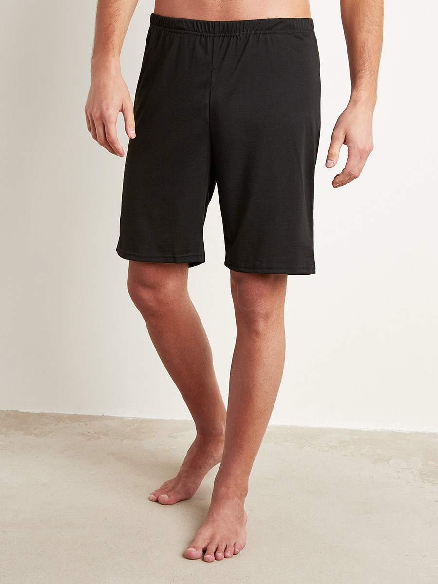 مجموعة من تيشيرت مخطط وشورت سادة-men-clothing-nightwear-pyjamaandshorts-image-5