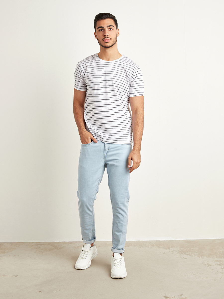 Striped Slim Fit Round Neck T-shirt-men-clothing-tshirtsandpolos-tshirts-image-2