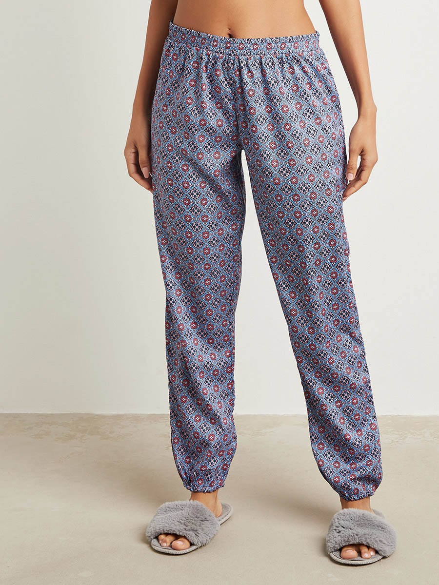 مجموعة من تيشيرت وبنطلون بيجاما من ستايلي-women-clothing-nightwear-pyjamas-bottoms-image-5