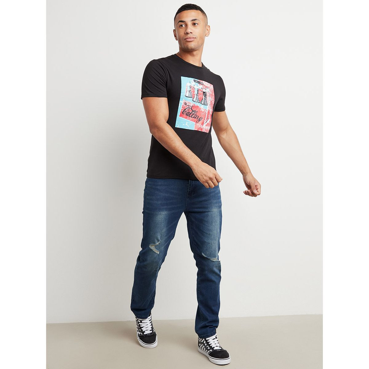 تيشيرت بطبعة جرافيك من ستايلي-men-clothing-tshirtsandpolos-tshirts-image-2