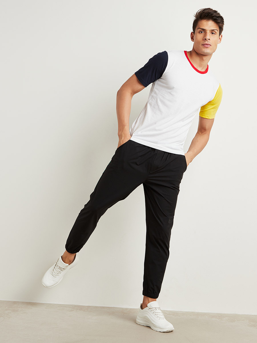 Color Block Sleeves Regular Fit T-shirt-men-clothing-tshirtsandpolos-tshirts-image-2