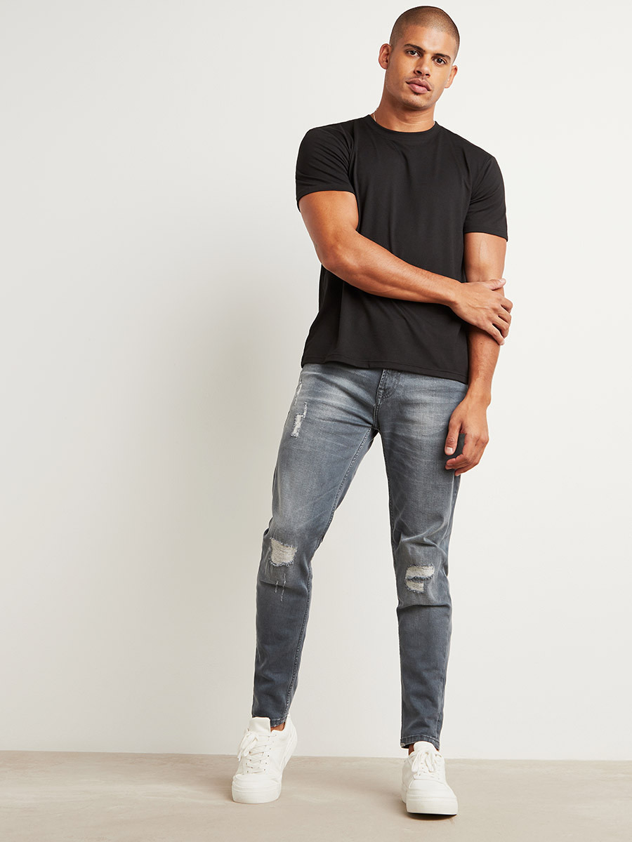 تيشيرت مطبوع بقصة ضيقة-men-clothing-tshirtsandpolos-tshirts-image-2