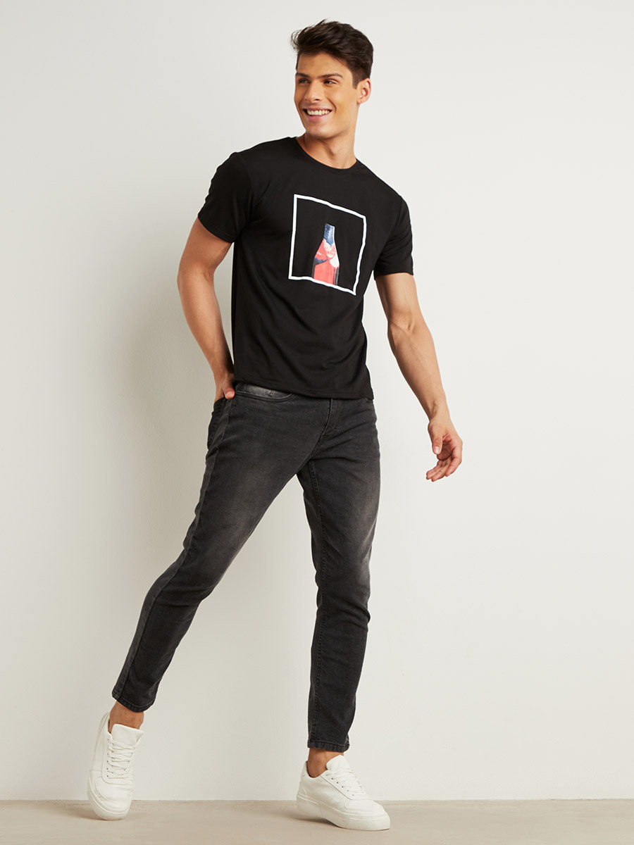 Graphic Printed Round Neck Regular Fit T-shirt-men-clothing-tshirtsandpolos-tshirts-image-2