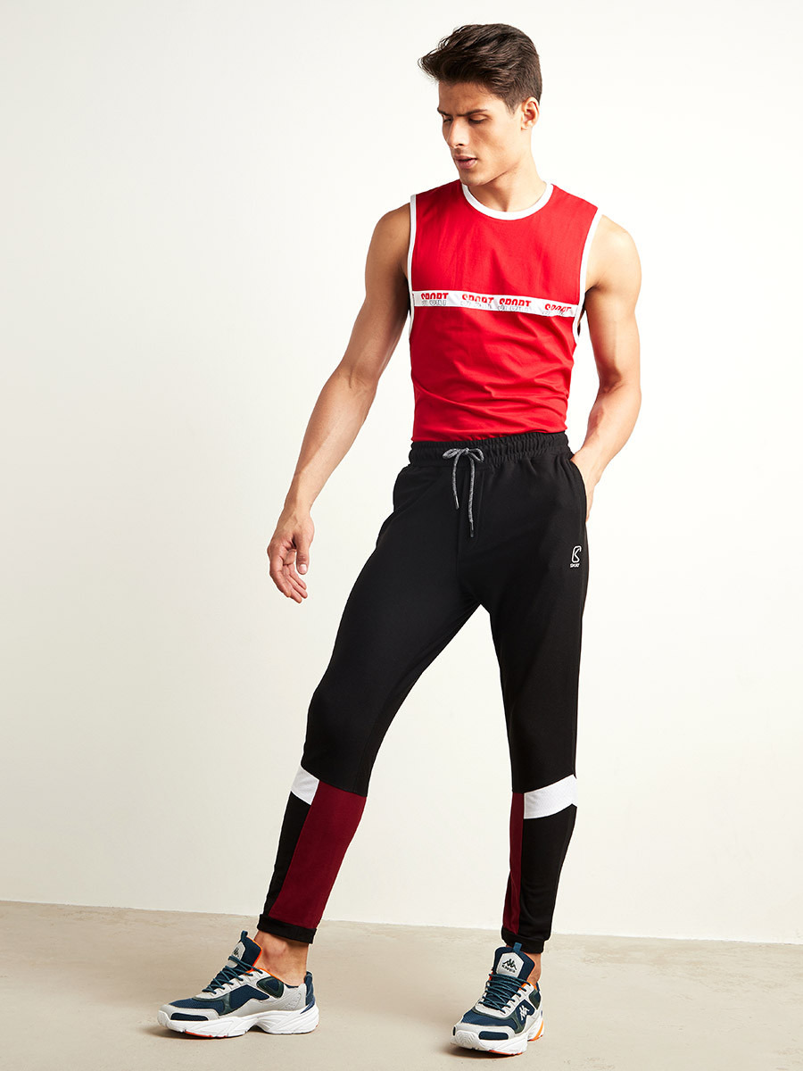 Styli Colorblock Panel Relaxed Fit Joggers-men-clothing-bottoms-joggers-image-2