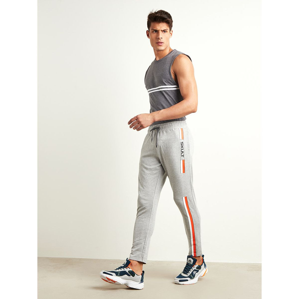Styli Contrast Side Panel Detail Relaxed Fit Joggers-men-clothing-bottoms-joggers-image-2