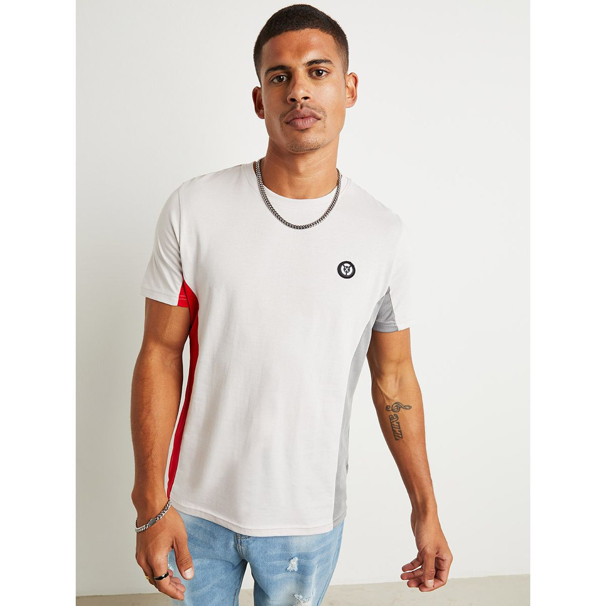 Styli Ahmed Back Print Contrast Panel T-shirt-men-clothing-tshirtsandpolos-tshirts-image-1