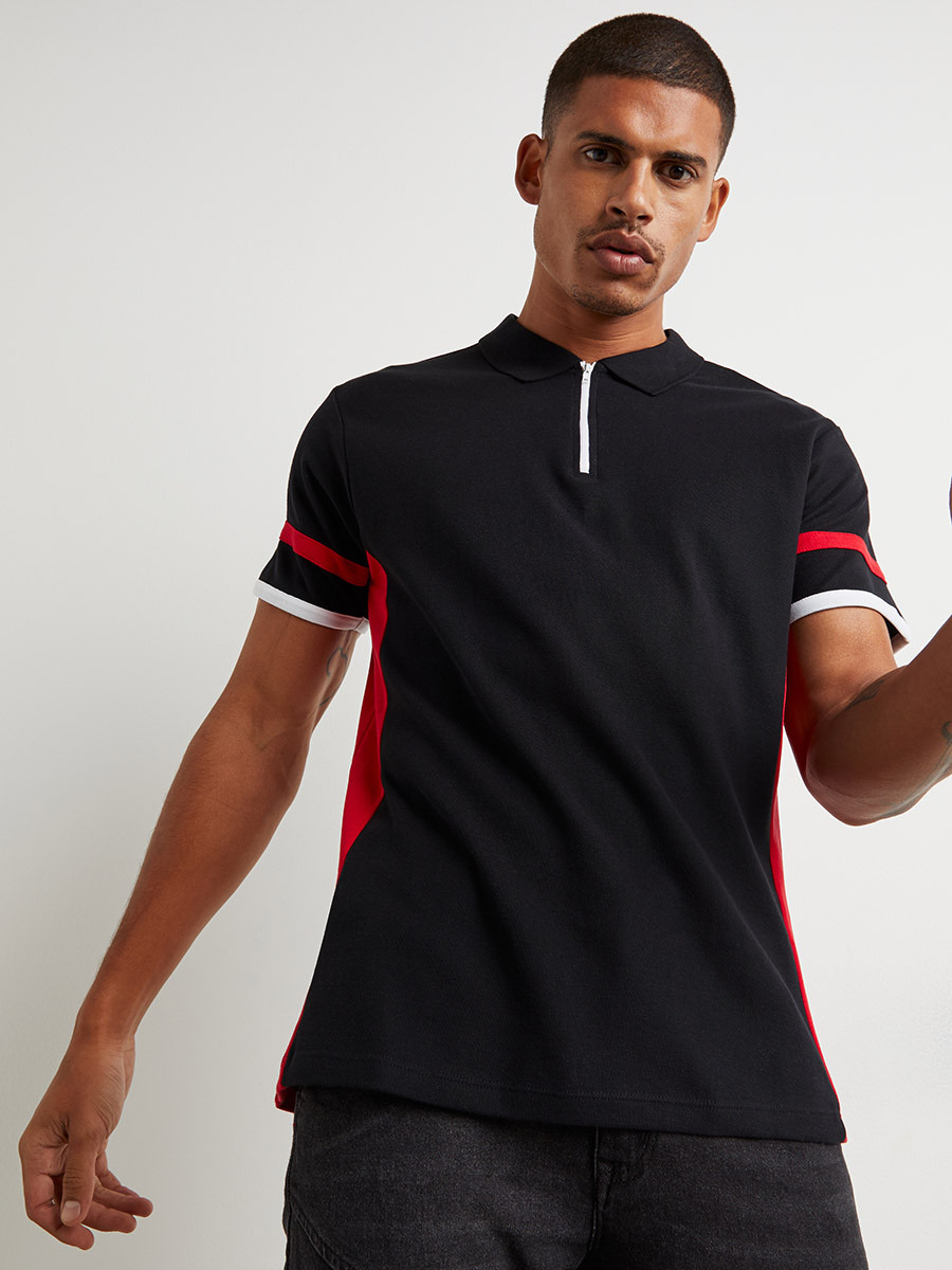 تيشيرت بولو بسحّاب إغلاق-men-clothing-tshirtsandpolos-polos-image-1