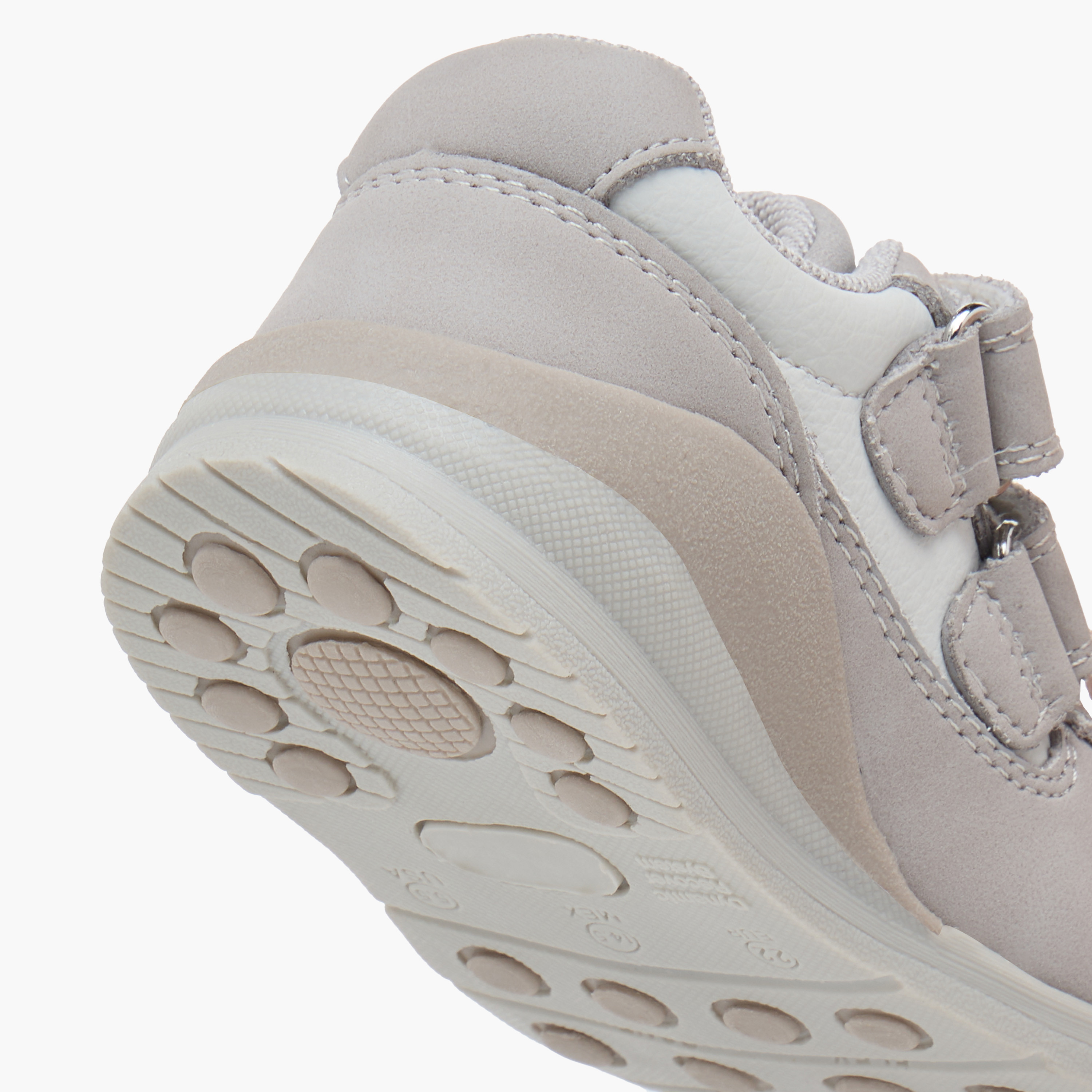 Barefeet Textured Sneakers with Hook and Loop Closure-boys-shoes-schoolshoes-image-5