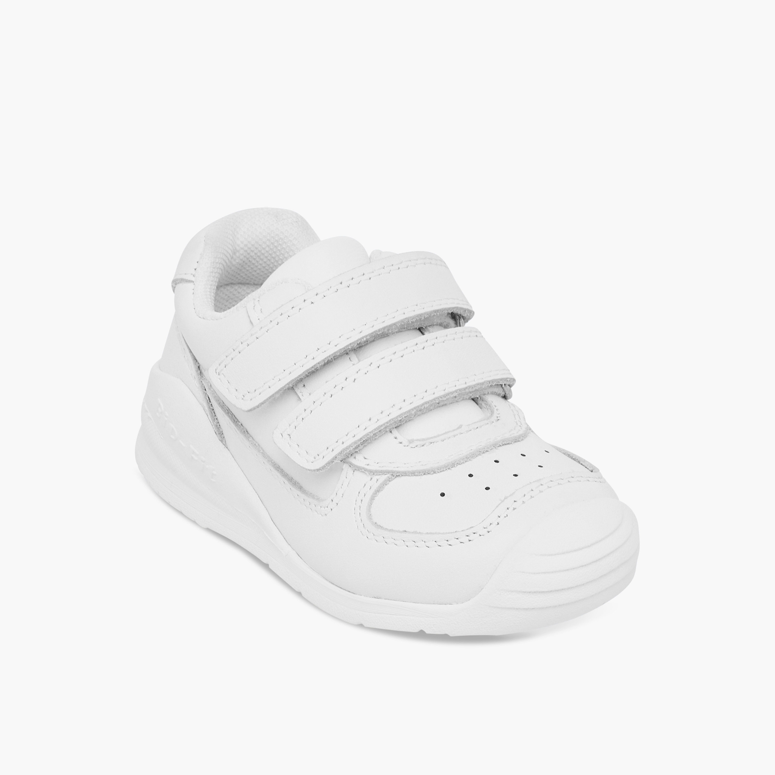 Barefeet Textured Sneakers with Hook and Loop Closure-boys-shoes-schoolshoes-image-7