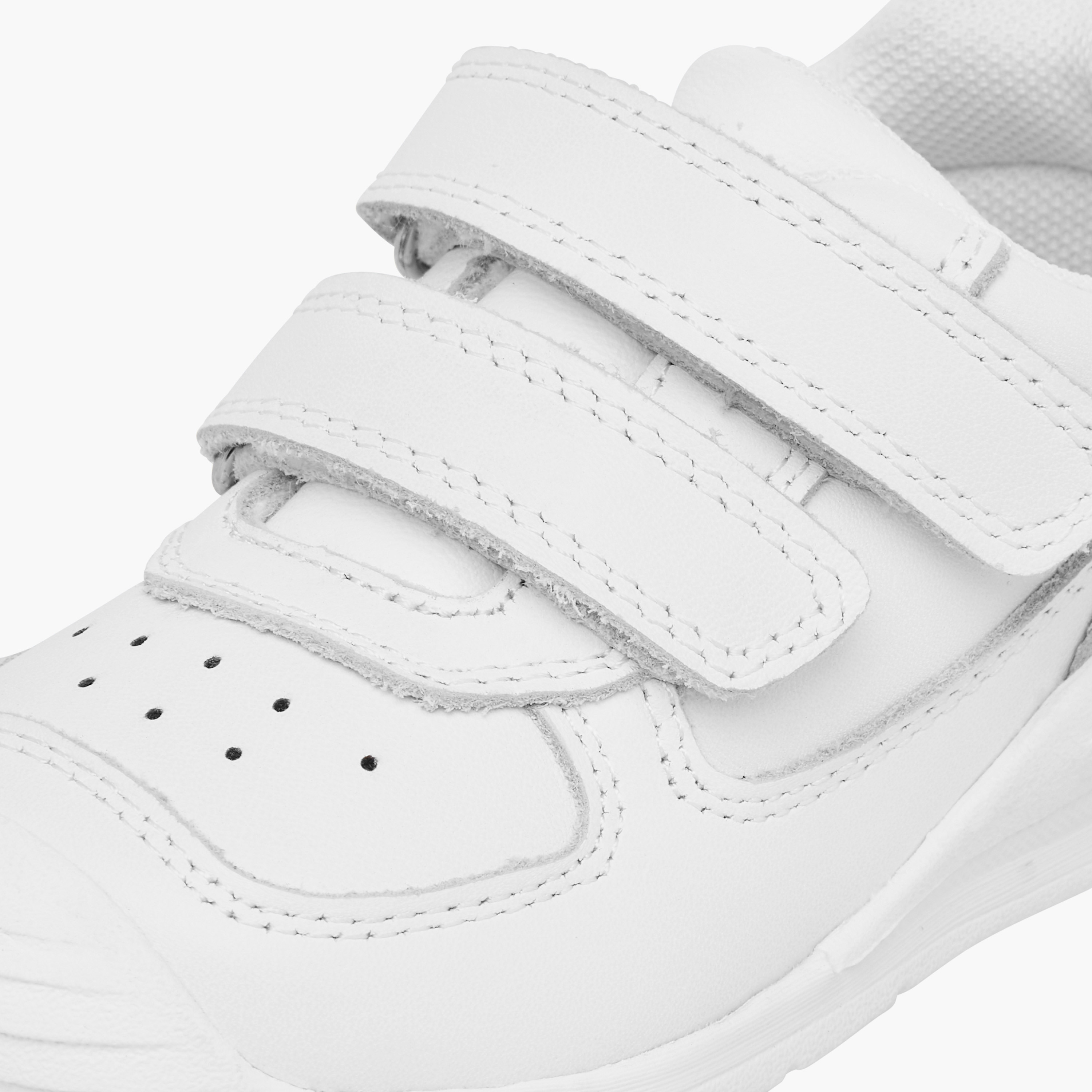 Barefeet Textured Sneakers with Hook and Loop Closure-boys-shoes-schoolshoes-image-9