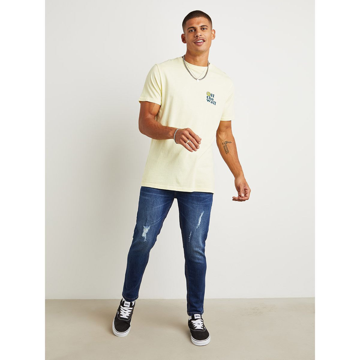 Styli Light Distressed Washed Slim Fit Jeans-men-clothing-jeans-image-2