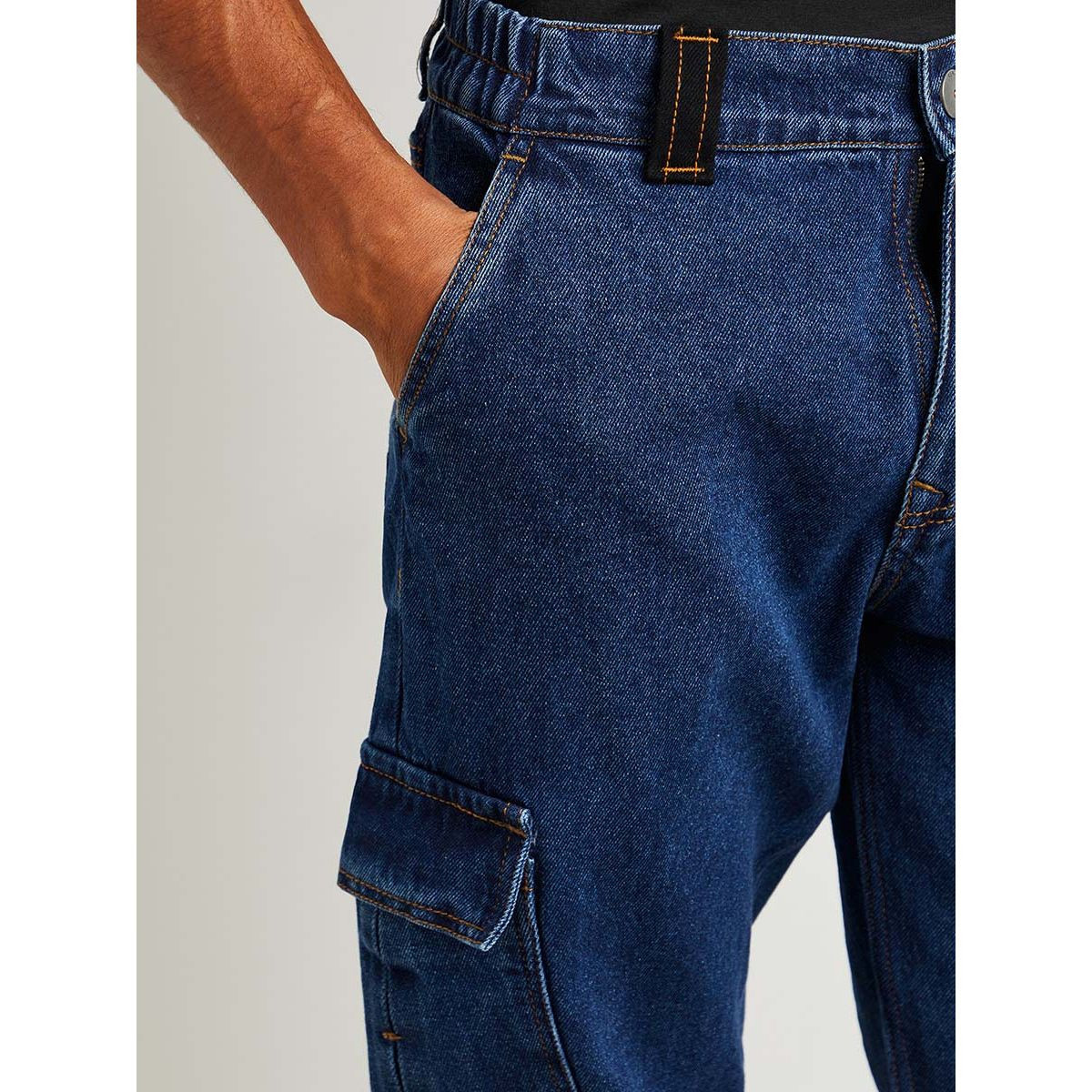 Styli Contrast Detail Regular Fit Utility Jeans-men-clothing-bottoms-jeans-image-3