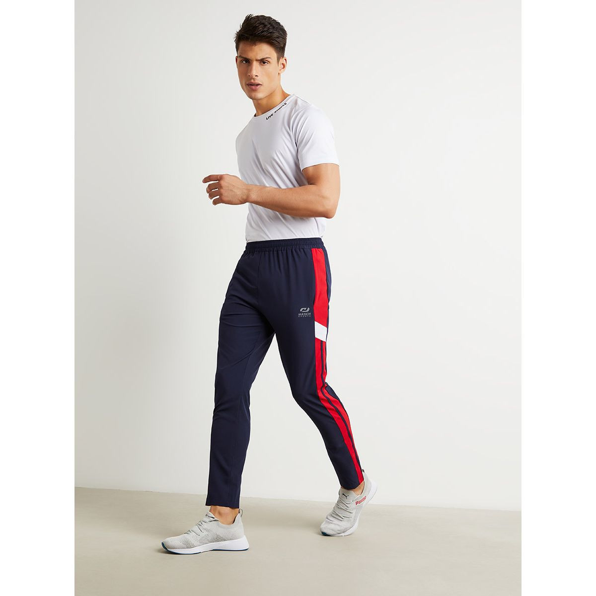 بنطلون رياضي بتفاصيل جانبية من ستايلي-men-clothing-sportswearandactivewear-bottoms-image-2