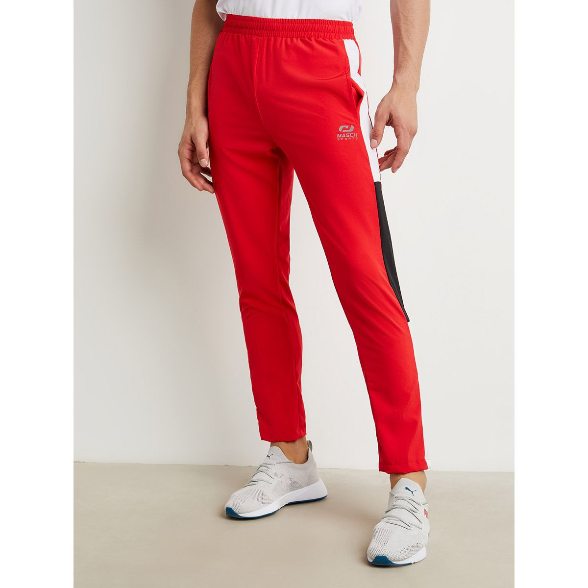 Styli Contrast Colorblock Panel Trackpant-men-clothing-sportswearandactivewear-bottoms-image-1