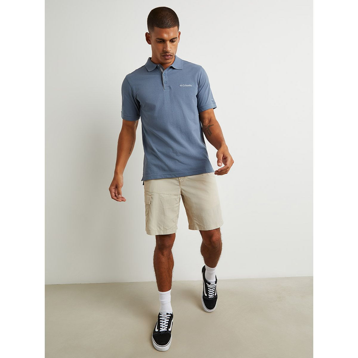 شورت بجيوب وحزام خصر من ستايلي-men-clothing-bottoms-shorts-image-2