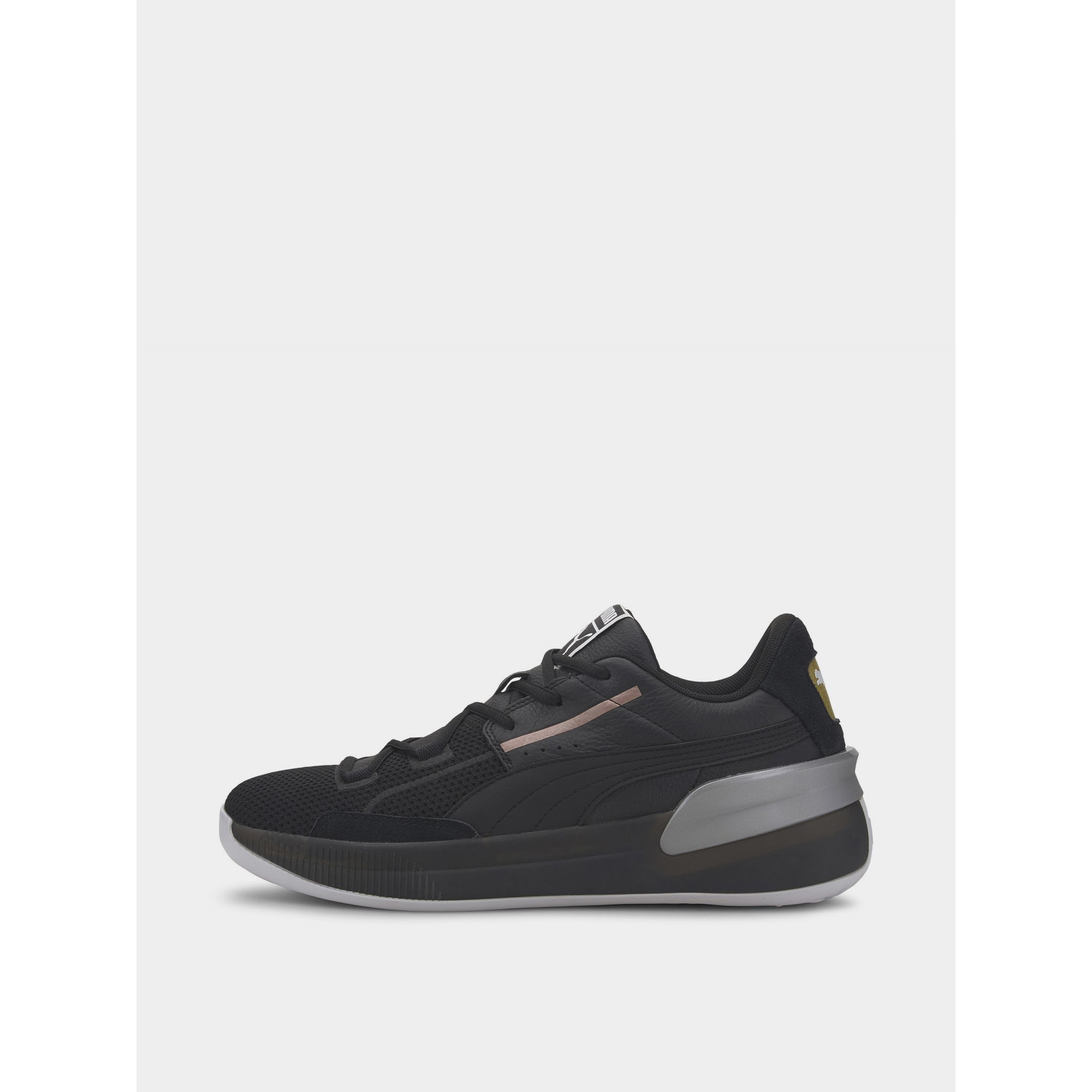 Puma clyde hardwood metallic hotsell basketball shoes