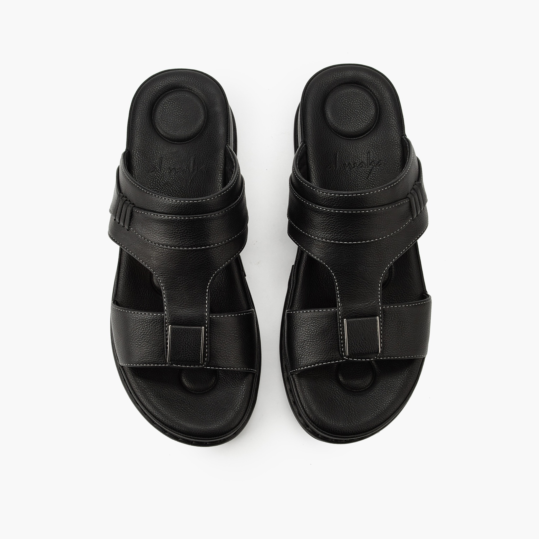 Al Waha Men Slip-On Arabic Sandals-men-shoes-sandals-image-1