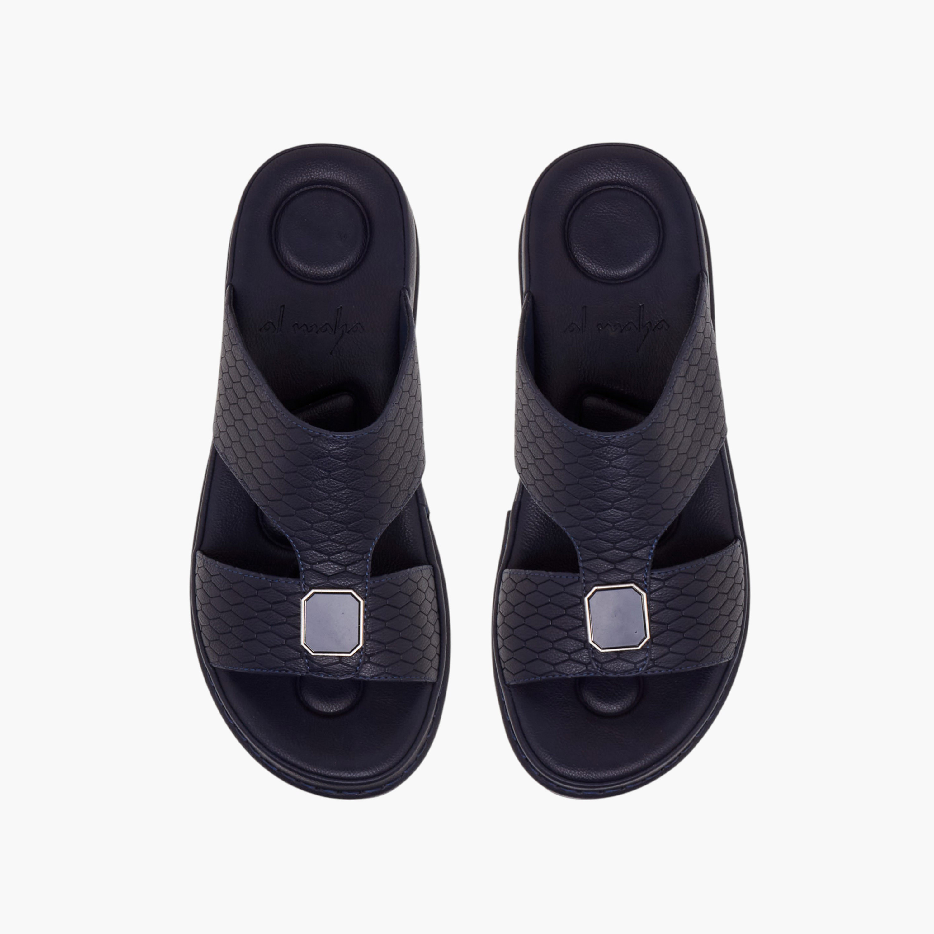 Al Waha Men Slip-On Arabic Sandals-men-shoes-sandals-image-1