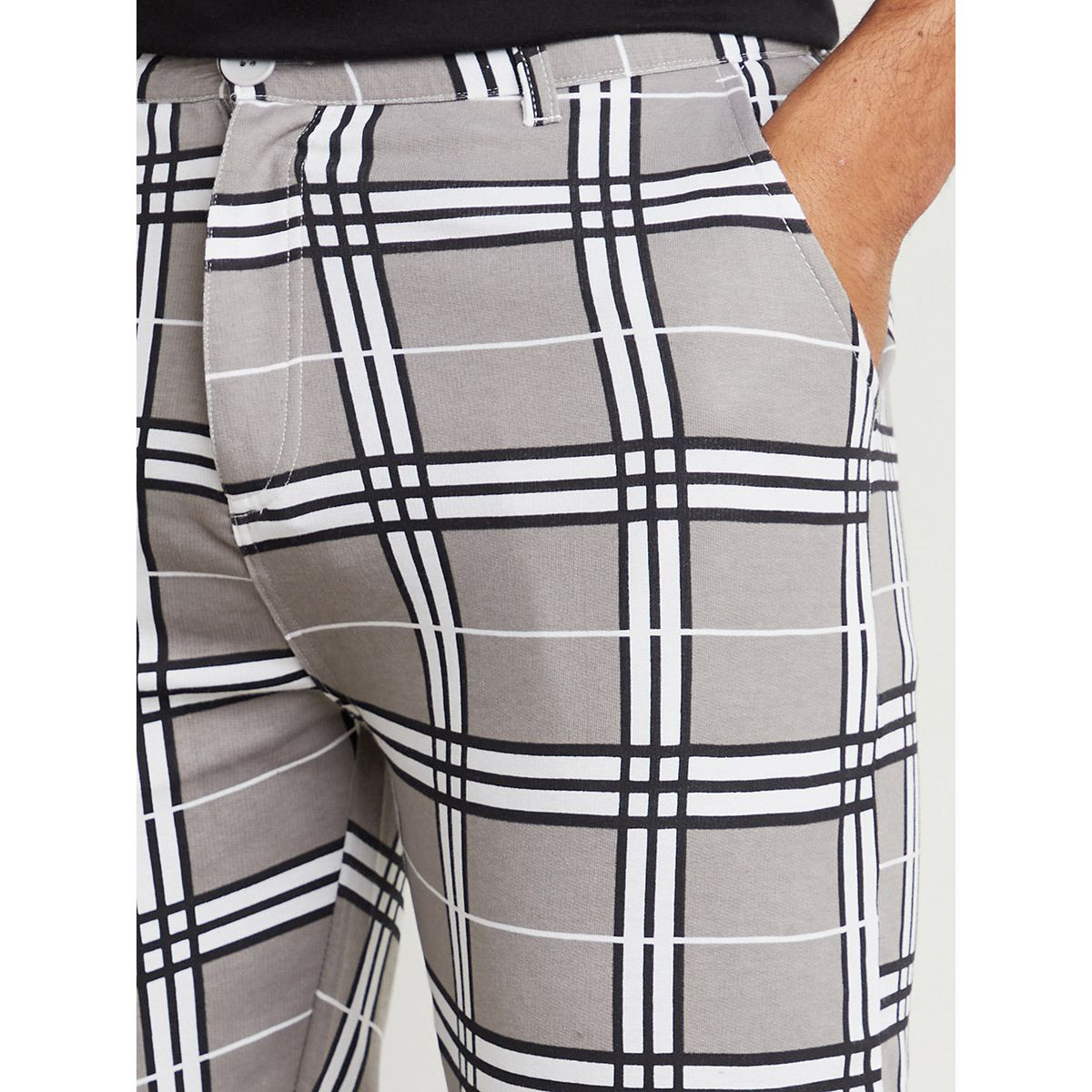 بنطال مطبع مع فتحات للحزام من ستايلي-men-clothing-bottoms-trousersandchinos-trousers-image-4