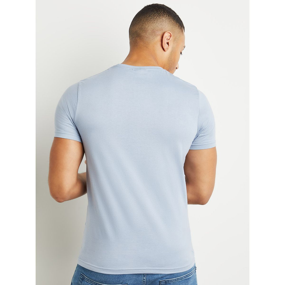 Styli Loving The Beach Graphic Print Round Neck T-shirt-men-clothing-tshirtsandpolos-tshirts-image-5