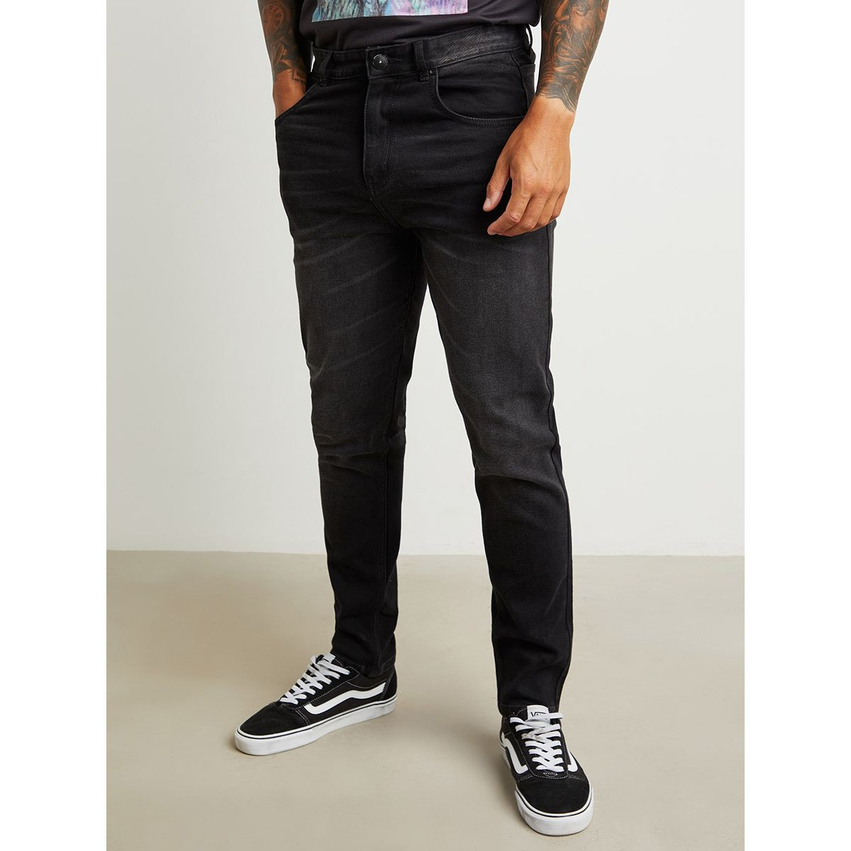 جينز بقصة ضيقة من ستايلي-men-clothing-bottoms-jeans-image-1
