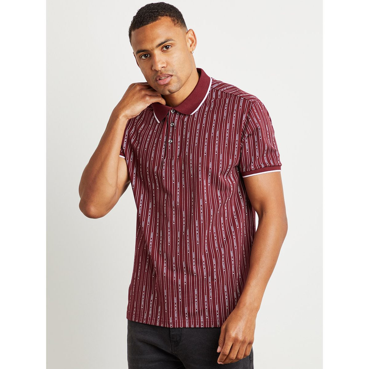 Styli AOP Polo T-shirt with Short Sleeves-men-clothing-tshirtsandpolos-polos-image-1