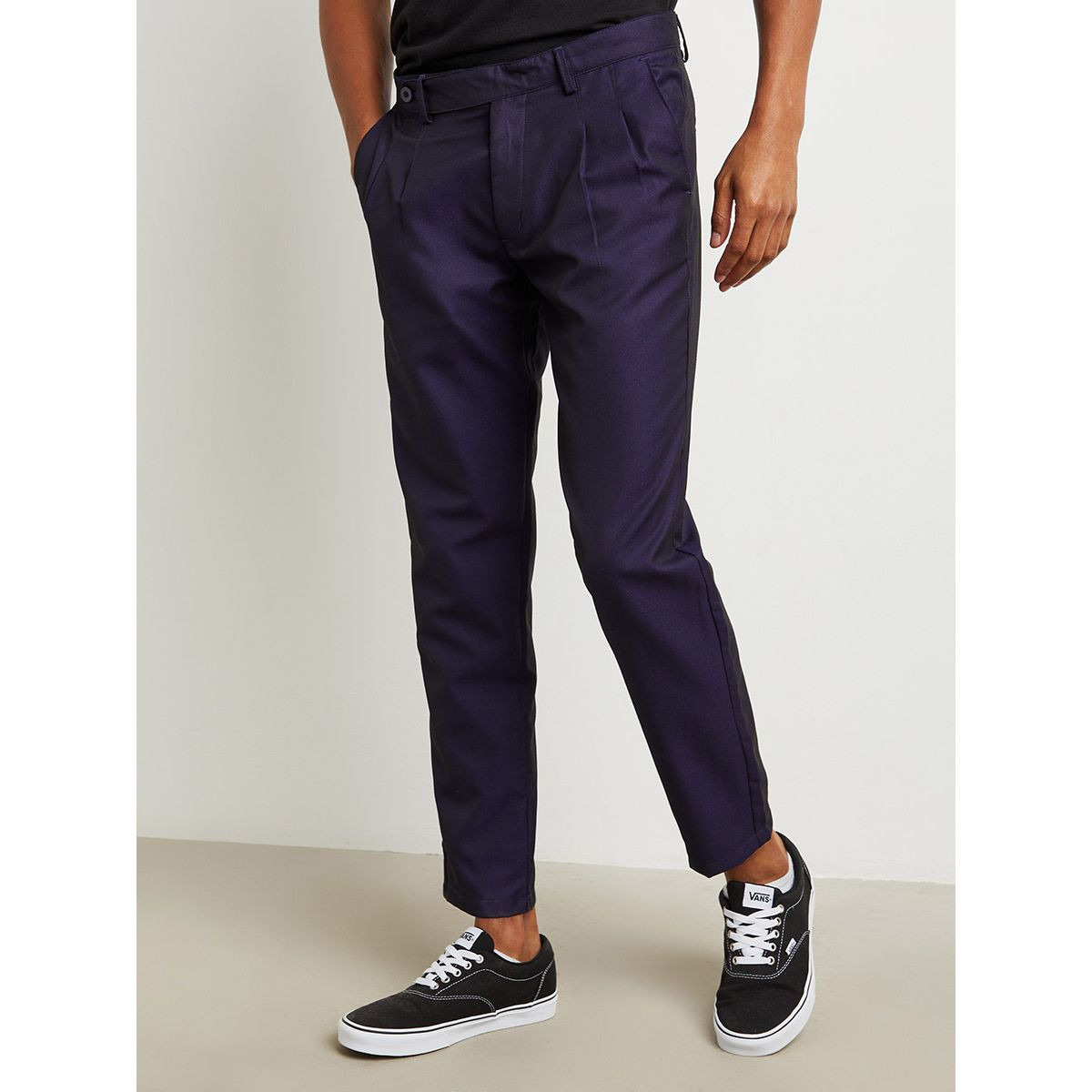 بنطال بقصة سلم فت من ستايلي-men-clothing-bottoms-trousersandchinos-trousers-image-1