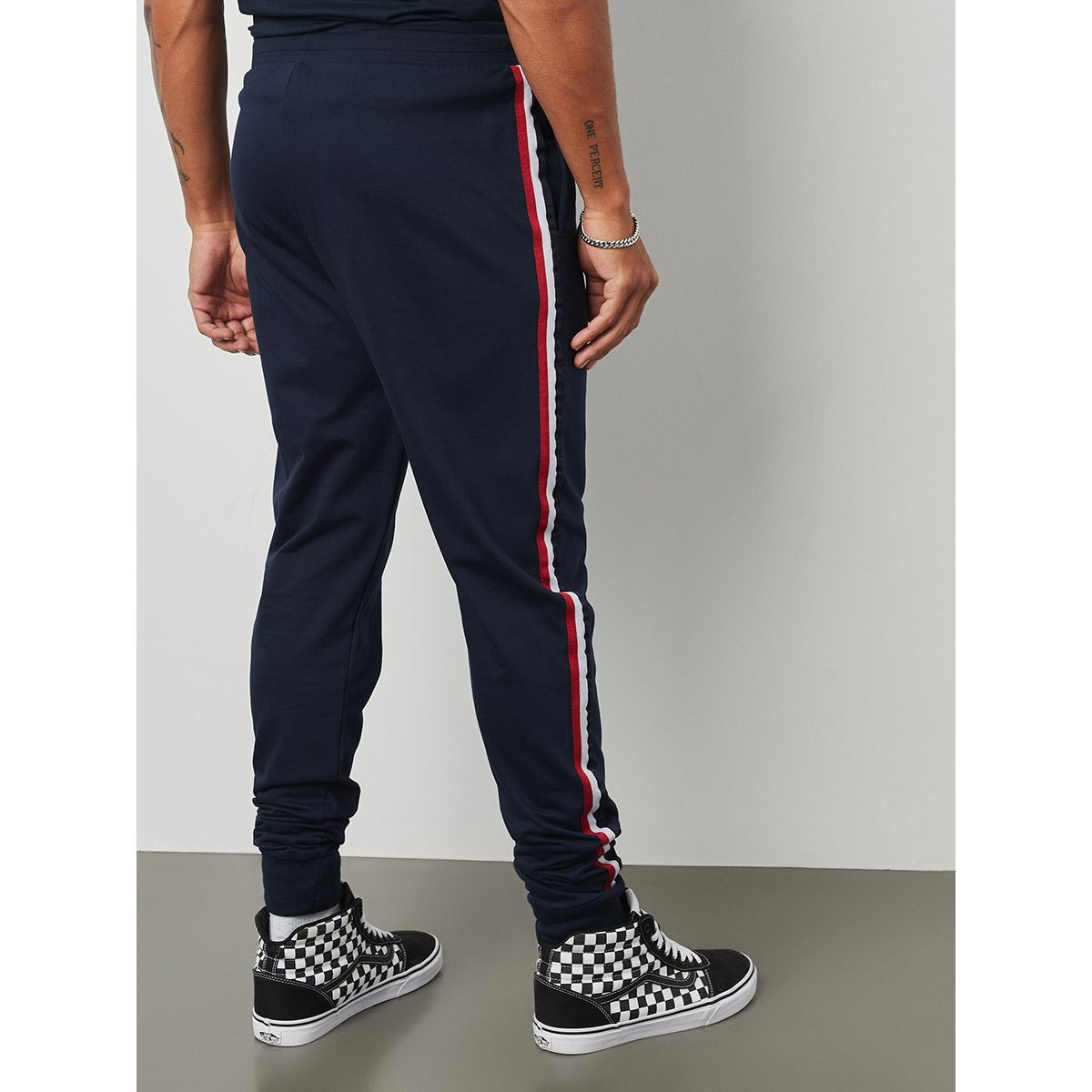 Styli Cotton Regular Fit Jogger with Side Tape Detail-men-clothing-bottoms-joggers-image-4