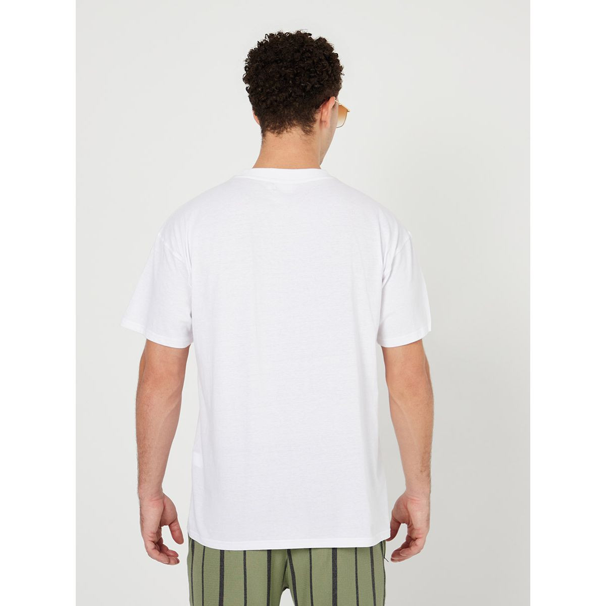 Styli Solid Crew Neck Oversized Cotton T-shirt-men-clothing-tshirtsandpolos-tshirts-image-4