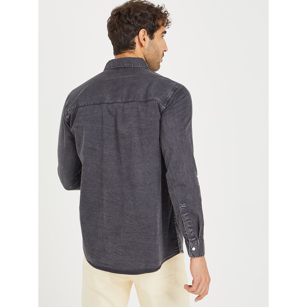 قميص دينيم باكمام طويلة من ستايلي-men-clothing-shirts-image-4
