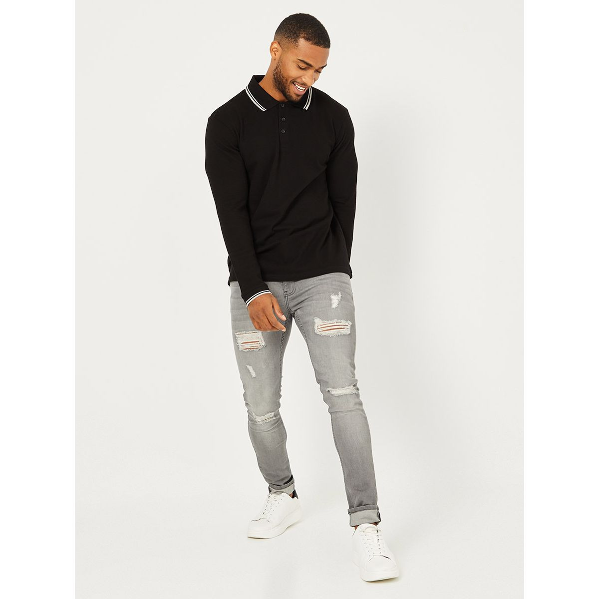 تيشيرت بنمط بولو من ستايلي-men-clothing-tshirtsandpolos-tshirts-image-2