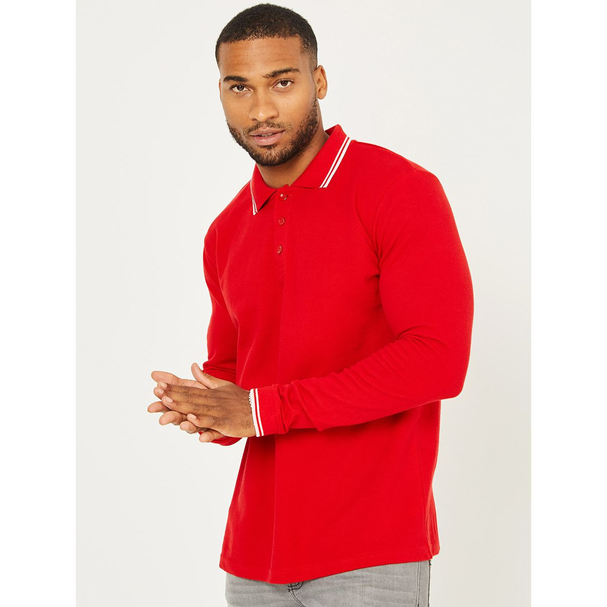 تيشيرت بنمط بولو من ستايلي-men-clothing-tshirtsandpolos-polos-image-1