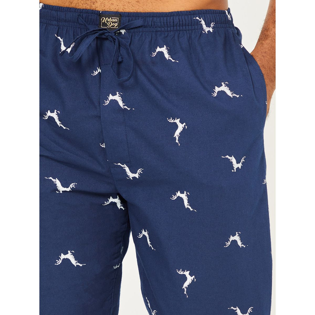 بنطال بيجاما مزين بجيوب جانبية من ستايلي-men-clothing-nightwear-pyjamaandshorts-image-3
