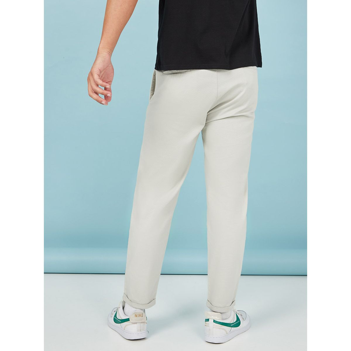 Styli Turn Up Hem Texture Woven Slim Fit Jogger-men-clothing-bottoms-joggers-image-4
