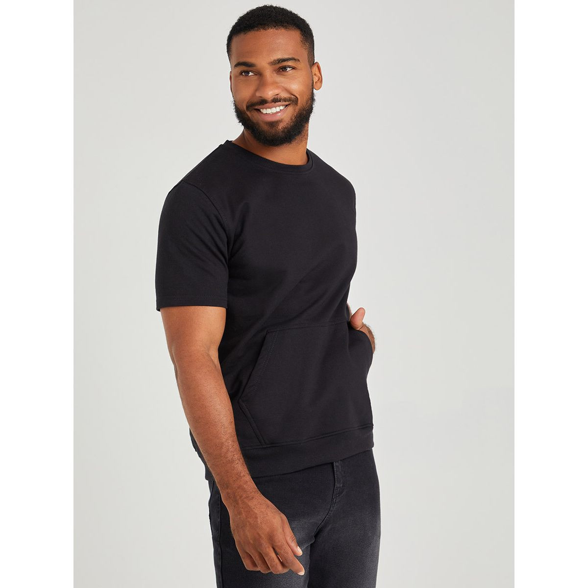 Styli Pack of 3 - Short Sleeves Fleece Sweatshirt-men-winterwear-hoodiesandsweatshirts-image-5