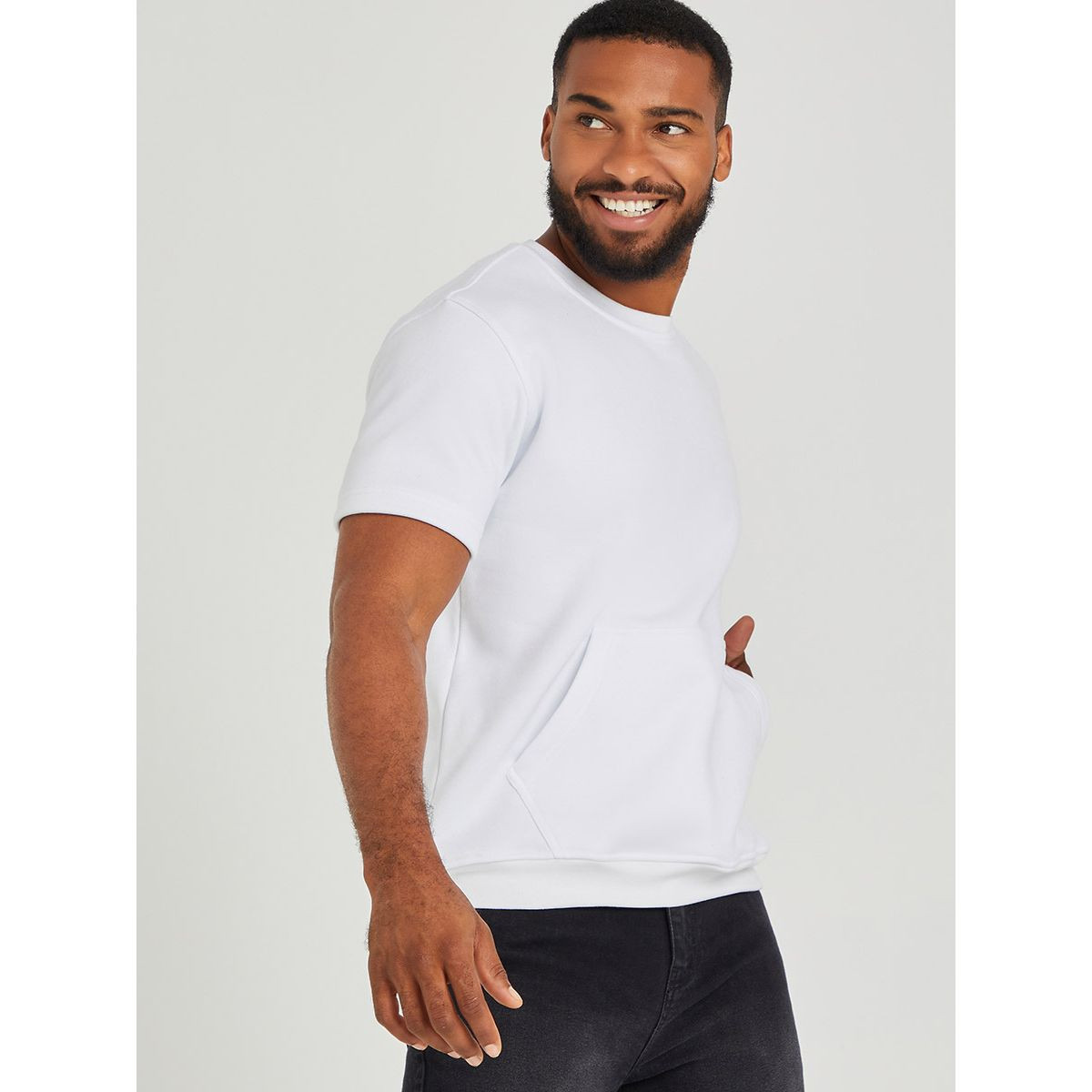 Styli Pack of 3 - Short Sleeves Fleece Sweatshirt-men-winterwear-hoodiesandsweatshirts-image-6