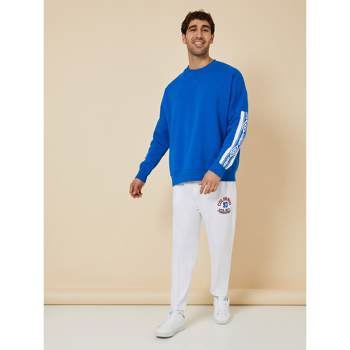 Styli Front Pintuck Embroidery Logo Detail Relaxed Fit Jogger-men-clothing-bottoms-joggers-image-3