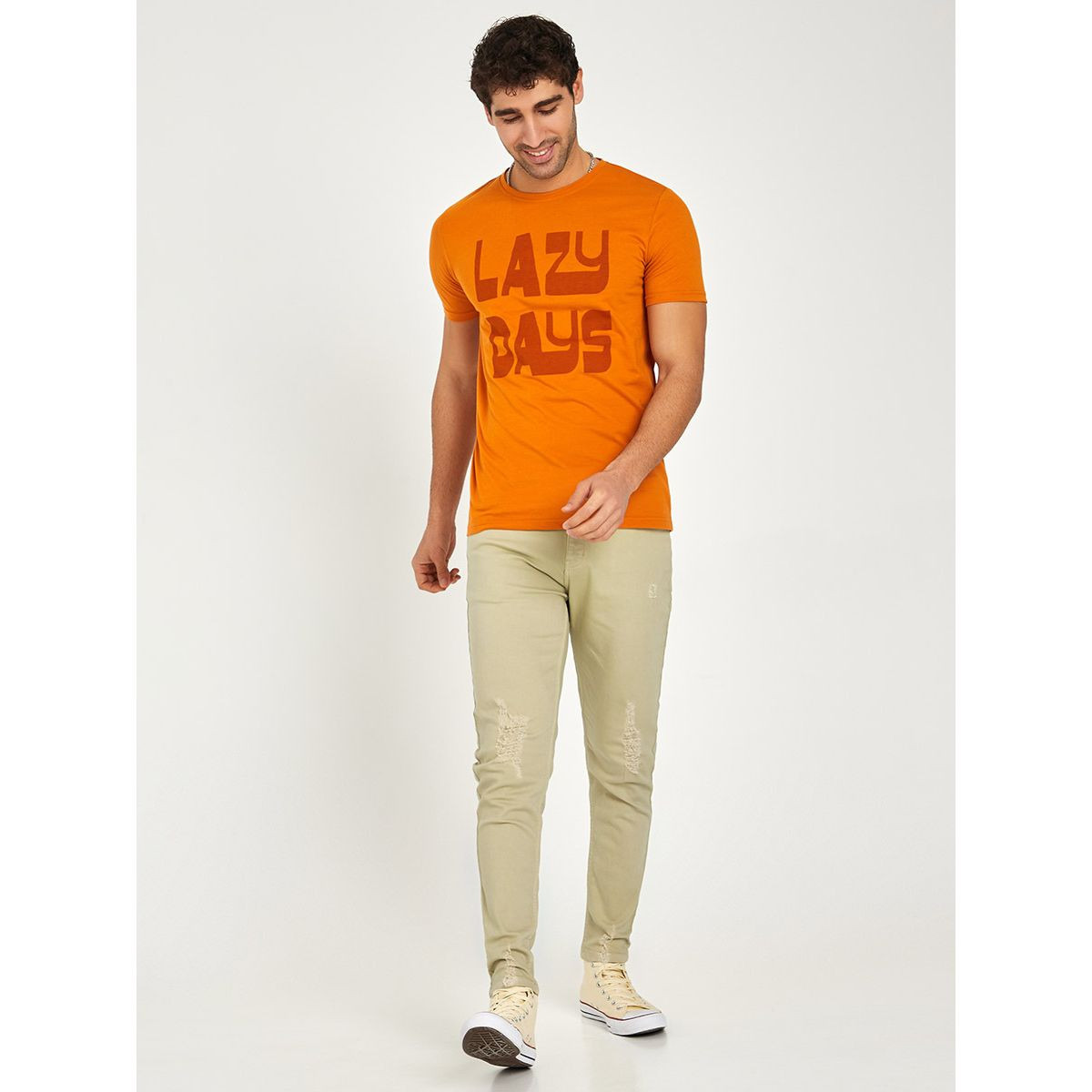 Styli Distress Solid Wash Skinny Fit Jeans-men-clothing-jeans-image-2