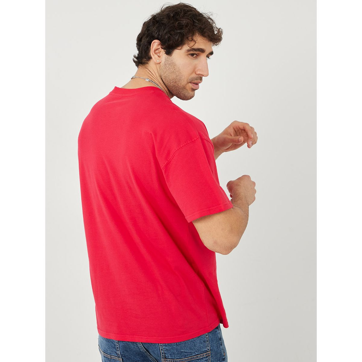 تيشيرت واسع بياقة دائرية من ريد تايب-men-clothing-tshirtsandpolos-tshirts-image-5