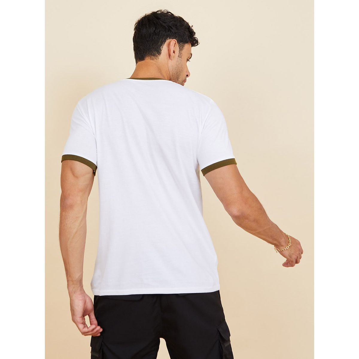 Styli Paradise Graphic Print Contrast Ringer Regular Fit T-shirt-men-clothing-tshirtsandpolos-tshirts-image-5