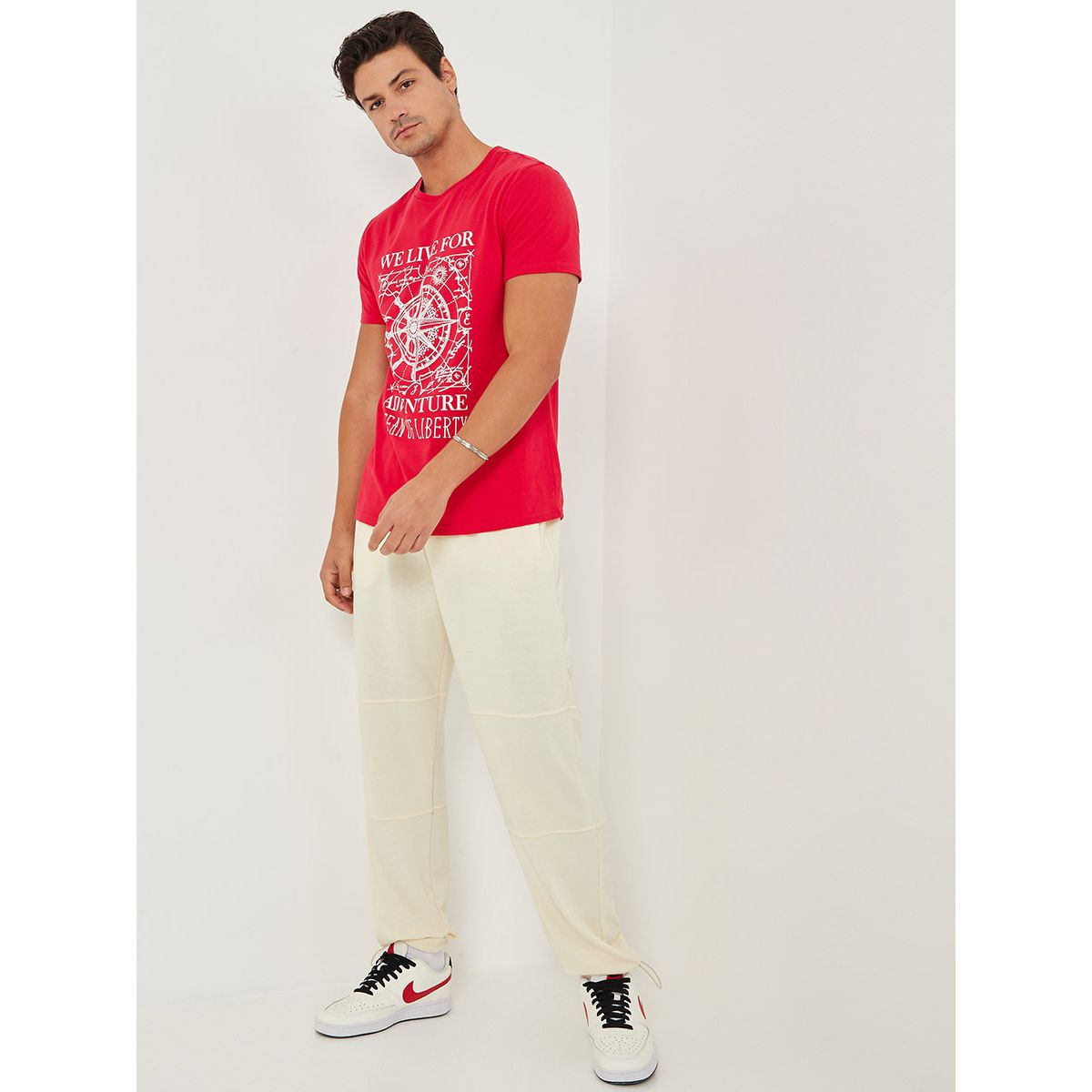 تيشيرت مطبع بطبعة جرافيك من ريد تايب-men-clothing-tshirtsandpolos-tshirts-image-2