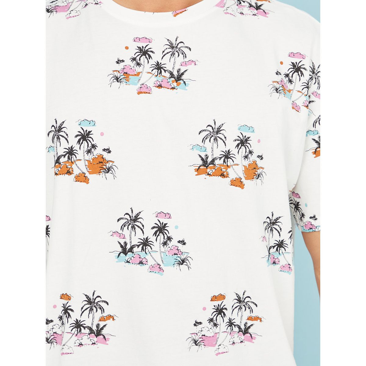 تيشيرت بقصة واسعة من ريد تايب-men-clothing-tshirtsandpolos-tshirts-image-3