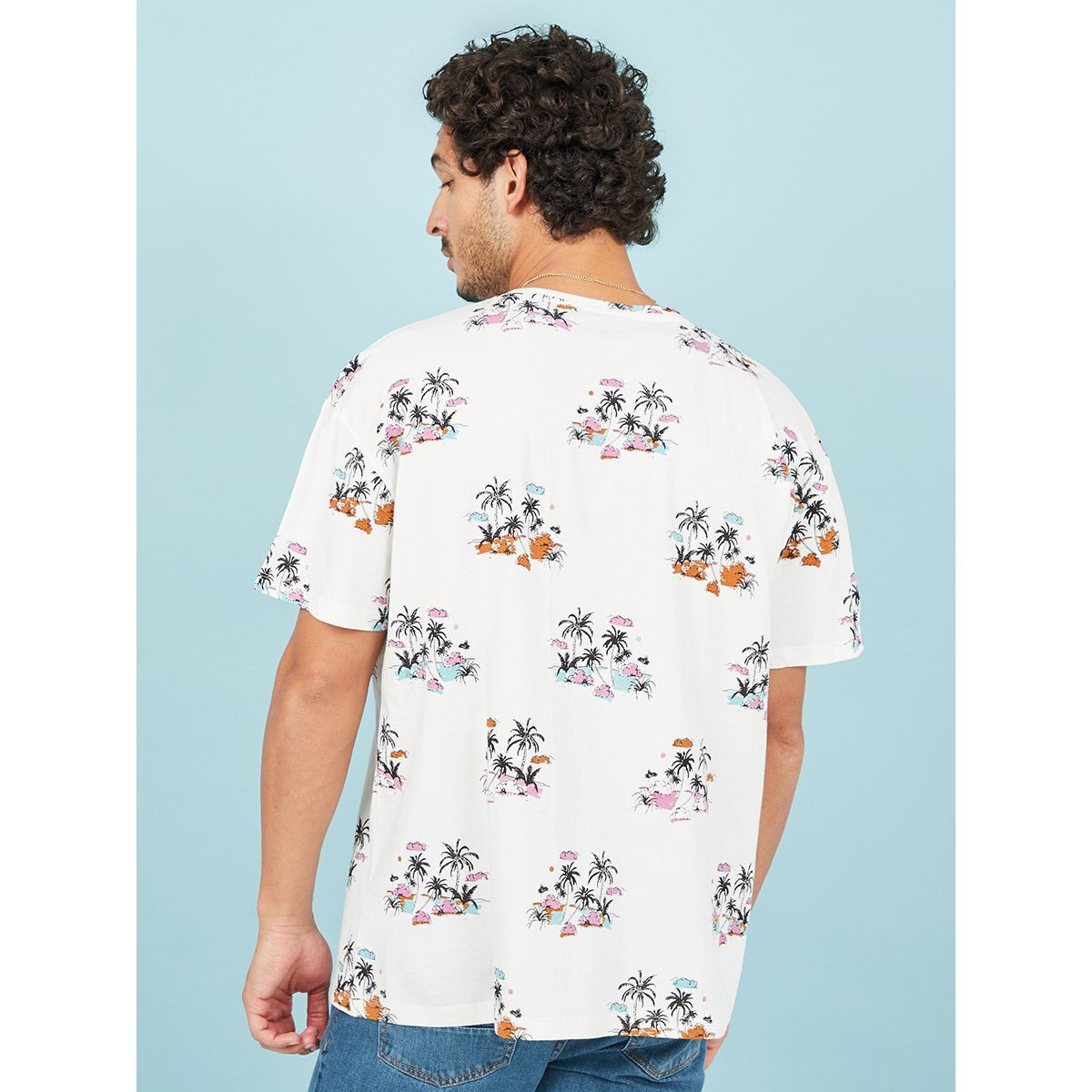 تيشيرت بقصة واسعة من ريد تايب-men-clothing-tshirtsandpolos-tshirts-image-4